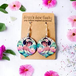 Princess Tiana Princess and the Frog Disney Earrings